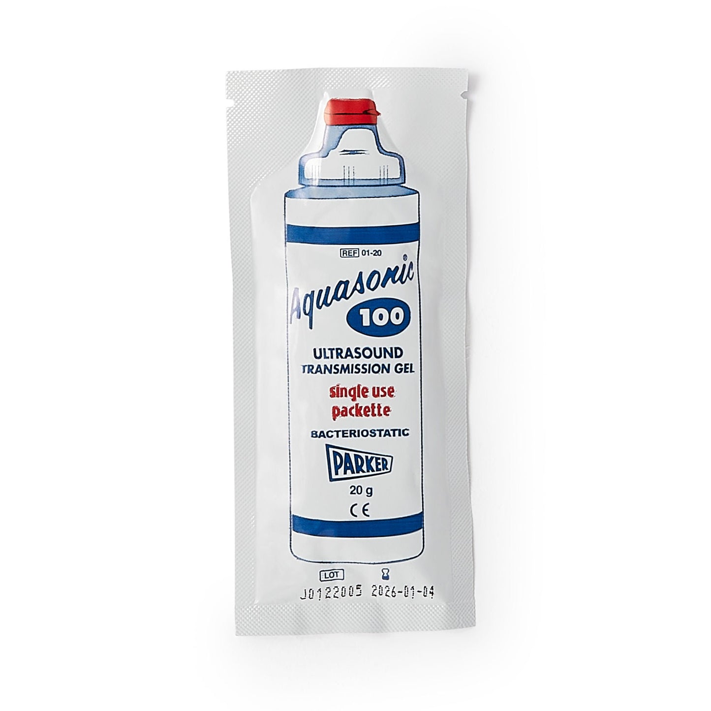 Aquasonic® 100 Ultrasound Transmission Gel, 20-gram Packet