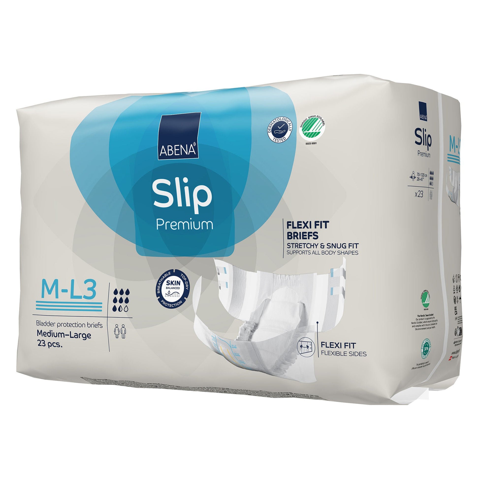Abena® Slip Premium Flexi Fit Incontinence Briefs, M-L3
