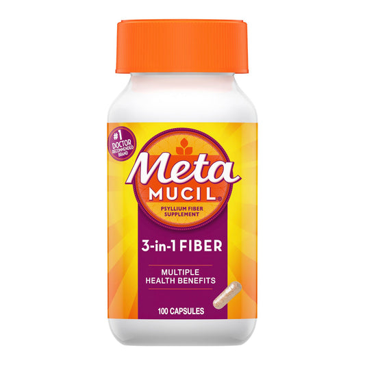 Metamucil® 3 in 1 Fiber Capsules
