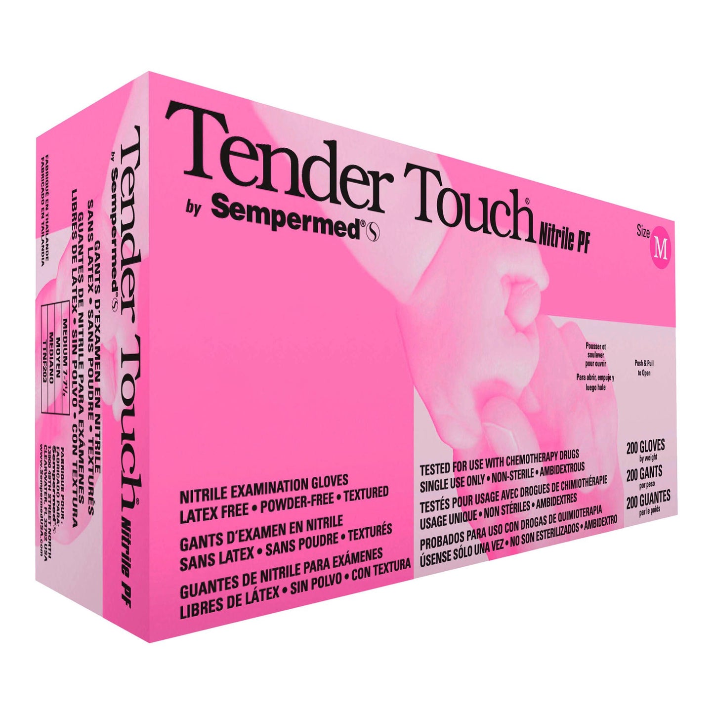 Tender Touch® 200 Nitrile Exam Gloves, Lavender