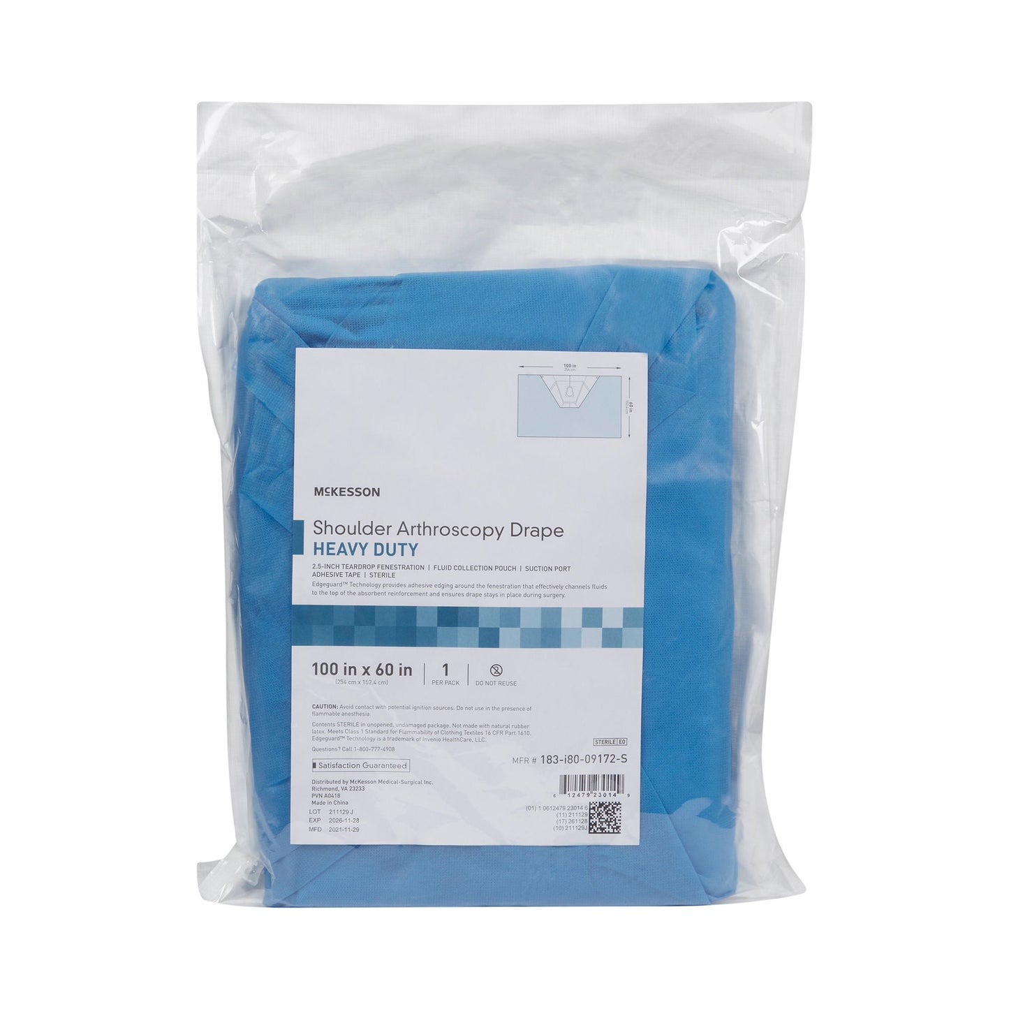 McKesson Sterile Heavy-Duty Shoulder Arthroscopy Drape