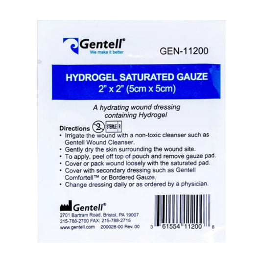Gentell Hydrogel Wound Dressing Impregnated