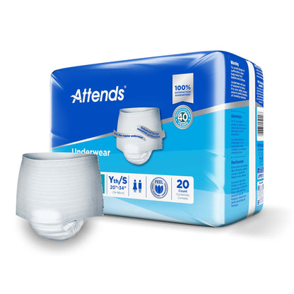 Attends® Advanced Underwear, Youth /