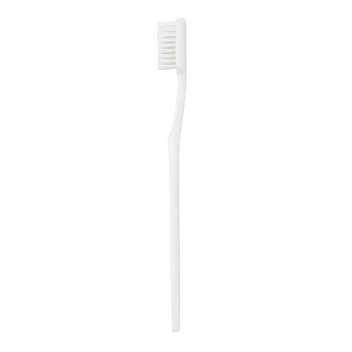 Medline Toothbrush White Adult Soft
