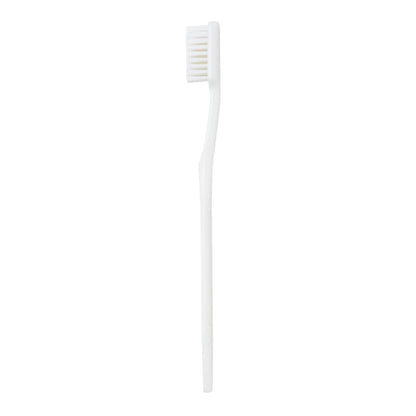 Medline Toothbrush White Adult Soft