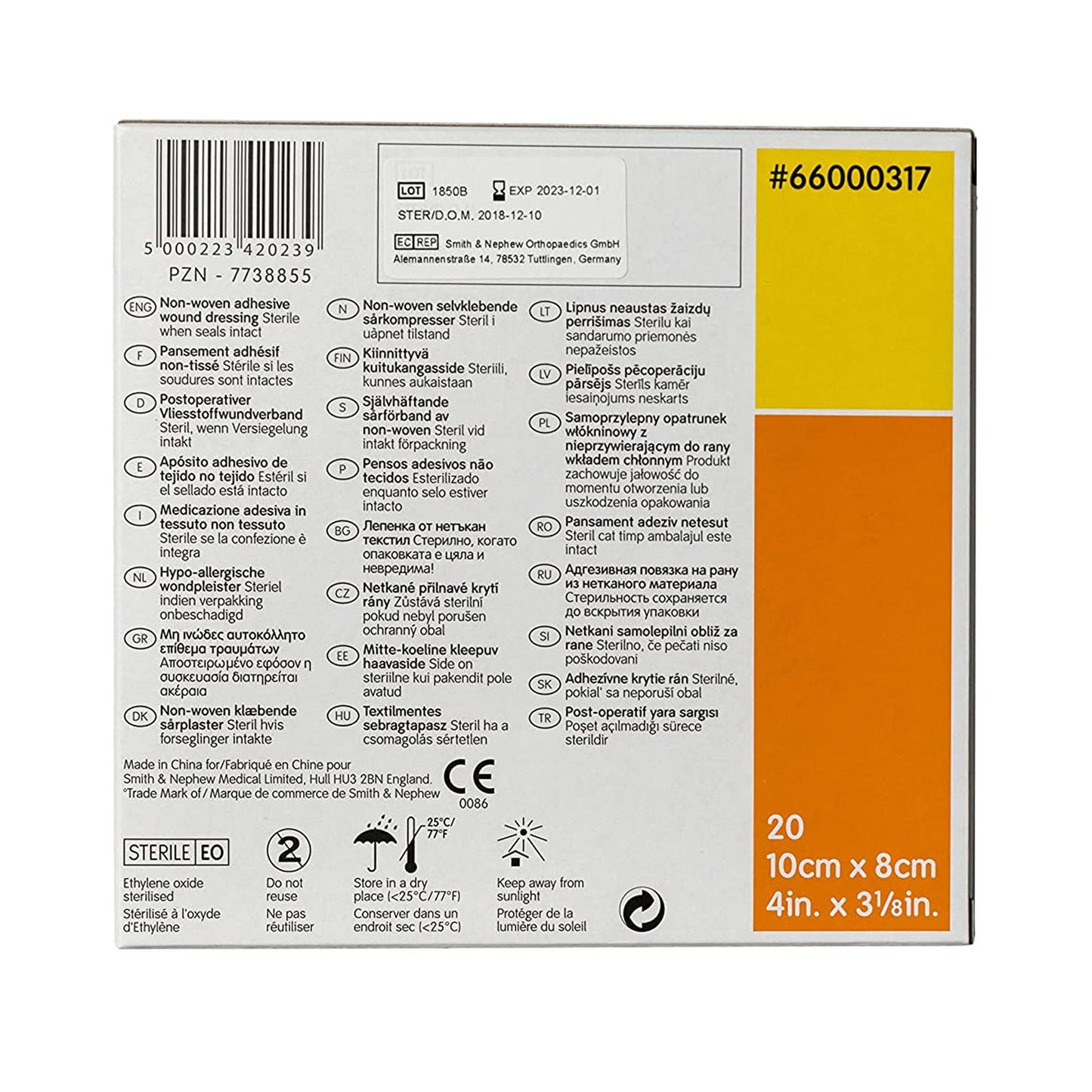 Primapore Adhesive Dressing