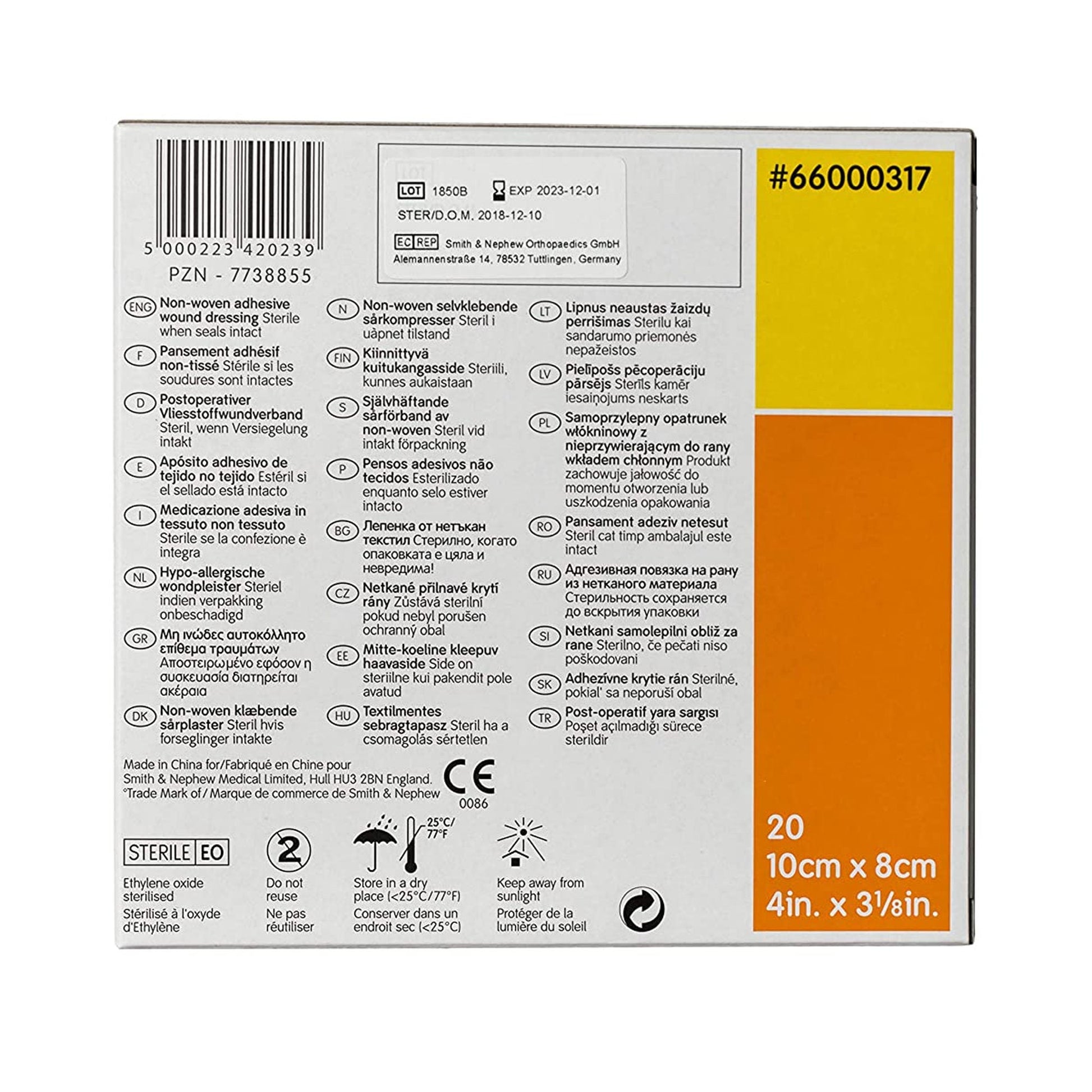 Primapore Adhesive Dressing