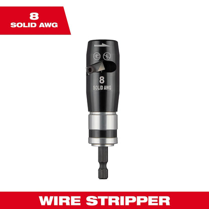 Milwaukee 8 Solid AWG Wire Stripper 48-32-6401 | Aluminum