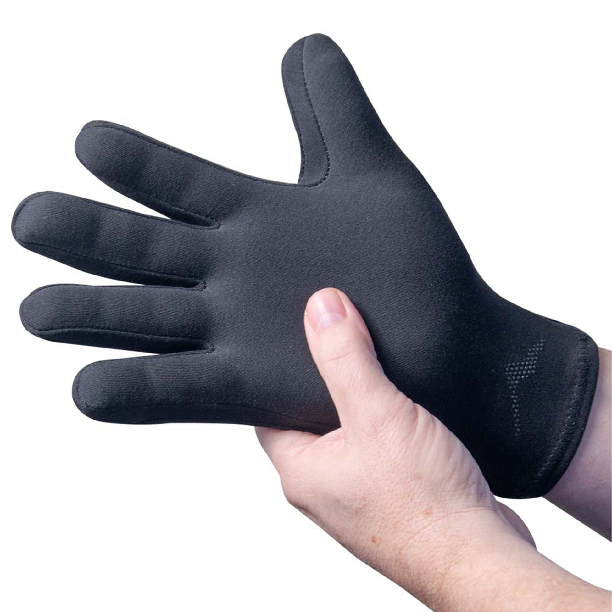 Polar Ice® Gel Lining Compression Gloves, Gray - view 3