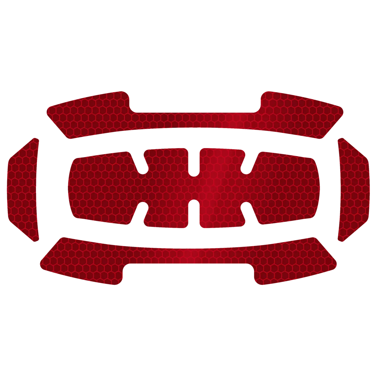 Milwaukee 5PC BOLT Reflective Sticker Set - Red 48-73-4601