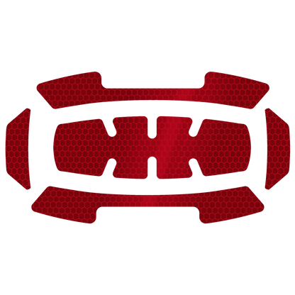 Milwaukee 5PC BOLT Reflective Sticker Set - Red 48-73-4601