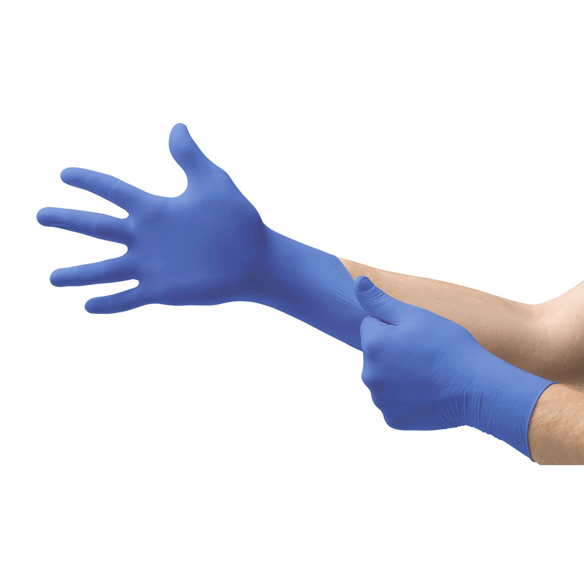 Micro-Touch® Nitrile Exam Gloves, Blue - view 5