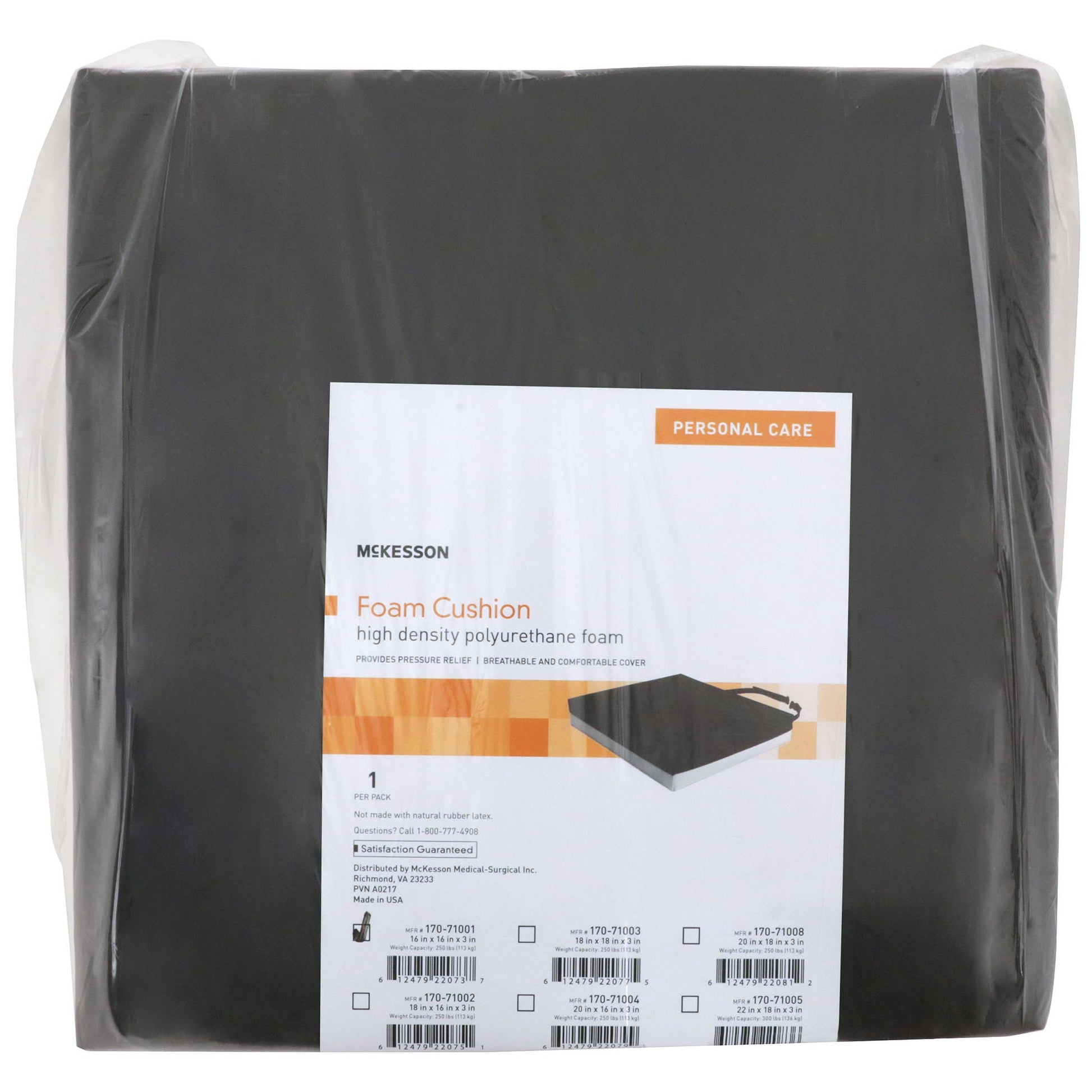 McKesson Foam Seat Cushion