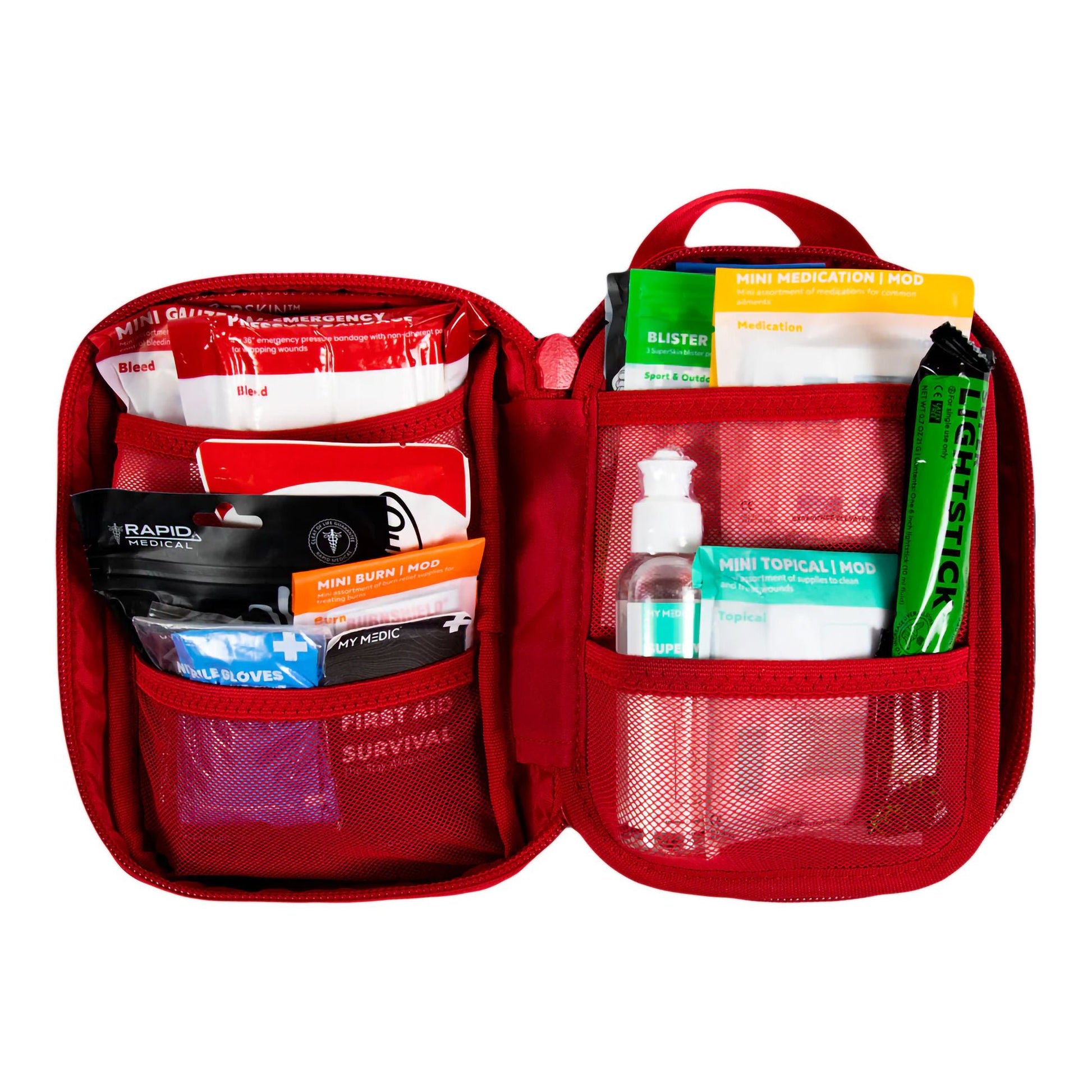 My Medic™ MyFak Mini Pro First Aid Kit, Red