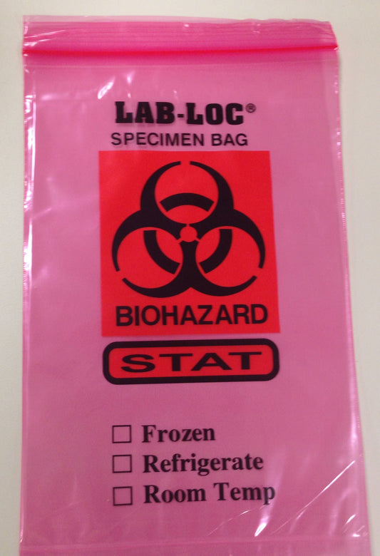 Seal-N-Rip® Specimen Transport Bag with Document Pouch