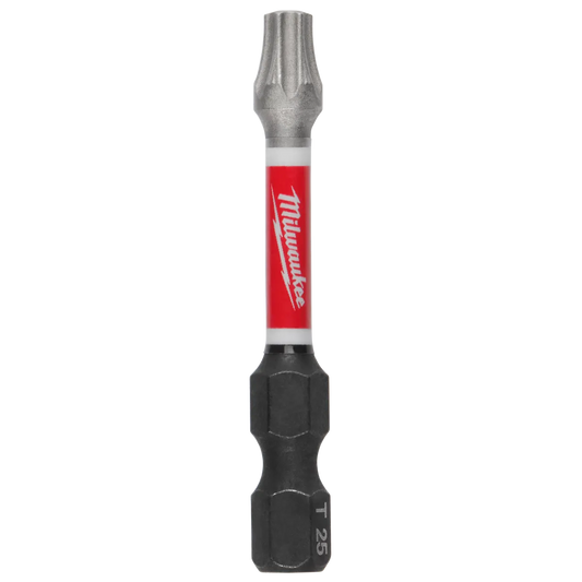 Milwaukee SHOCKWAVE Impact Duty 2"TORX T25 Power Bits (5 PK) 48-32-4685 | T25 Drive, 5-Piece