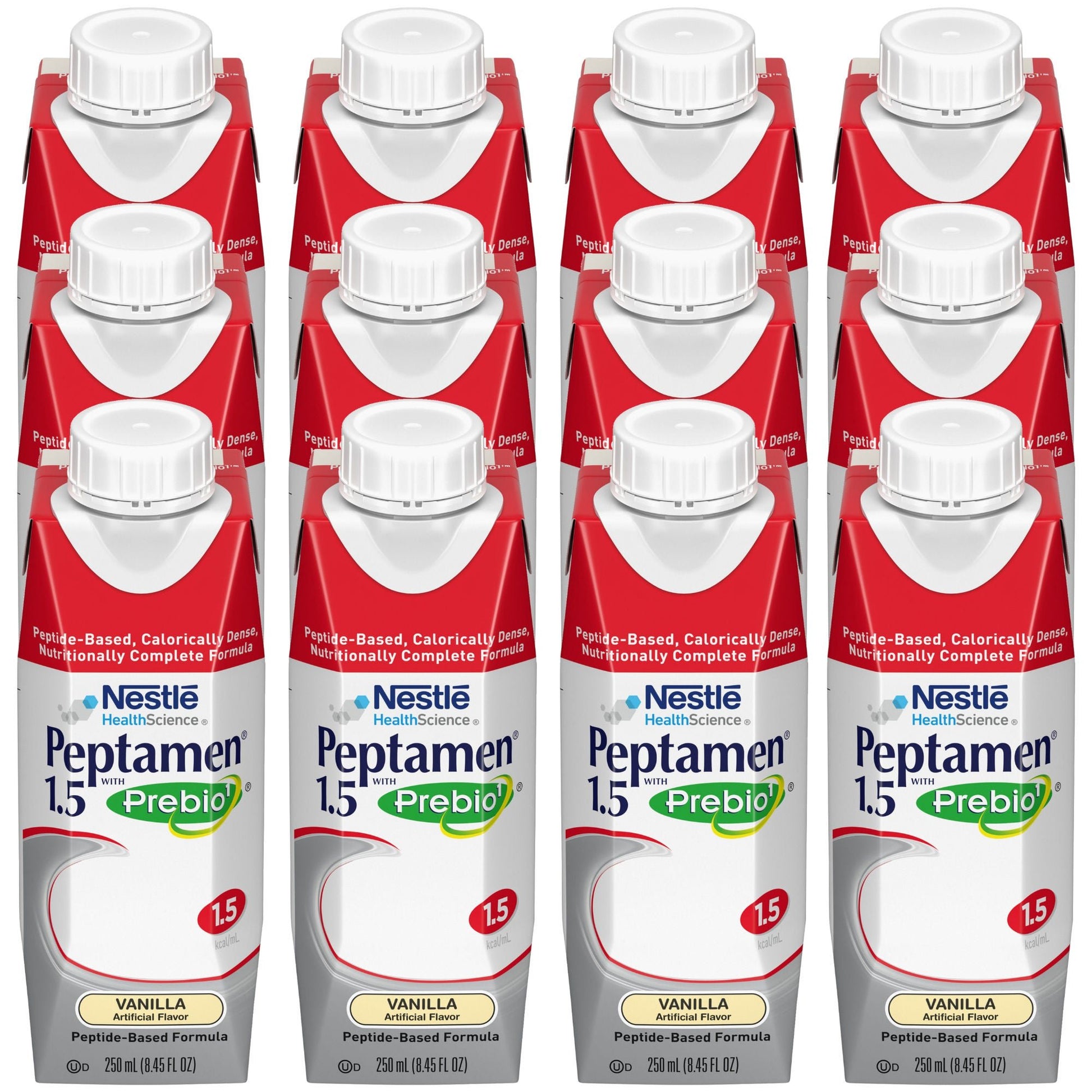 Peptamen® 1.5 with Prebio 1™ Vanilla Peptide-Based Complete Nutrition
