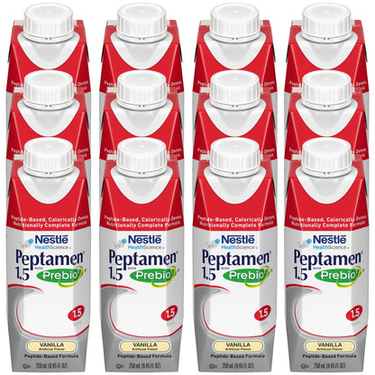 Peptamen® 1.5 with Prebio 1™ Vanilla Peptide-Based Complete Nutrition