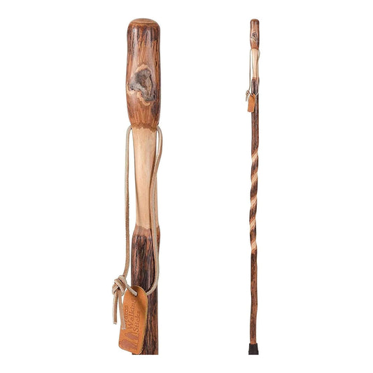 Brazos™ Iron Bamboo Rustic Walking Stick, 48 Inch Height, Red