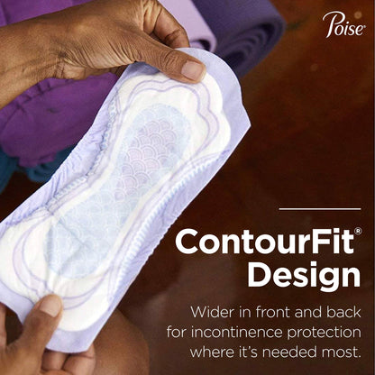 Poise® Bladder Control Pads, Light Absorbency, Regular Length