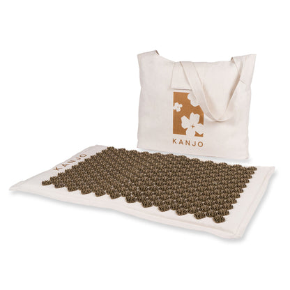 Kanjo Coconut Acupressure Mat with Carry Bag