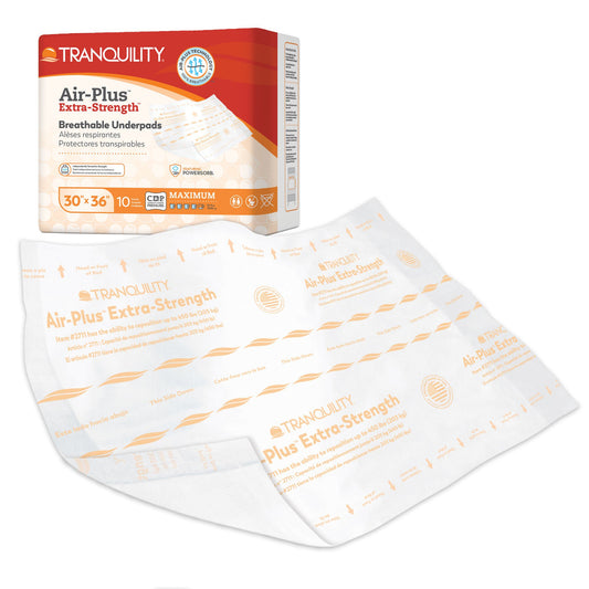 Tranquility® AIR-Plus Extra-Strength Positioning Underpad