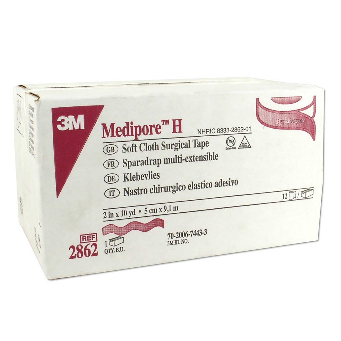 3M™ Medipore™ H Cloth Medical Tape, White