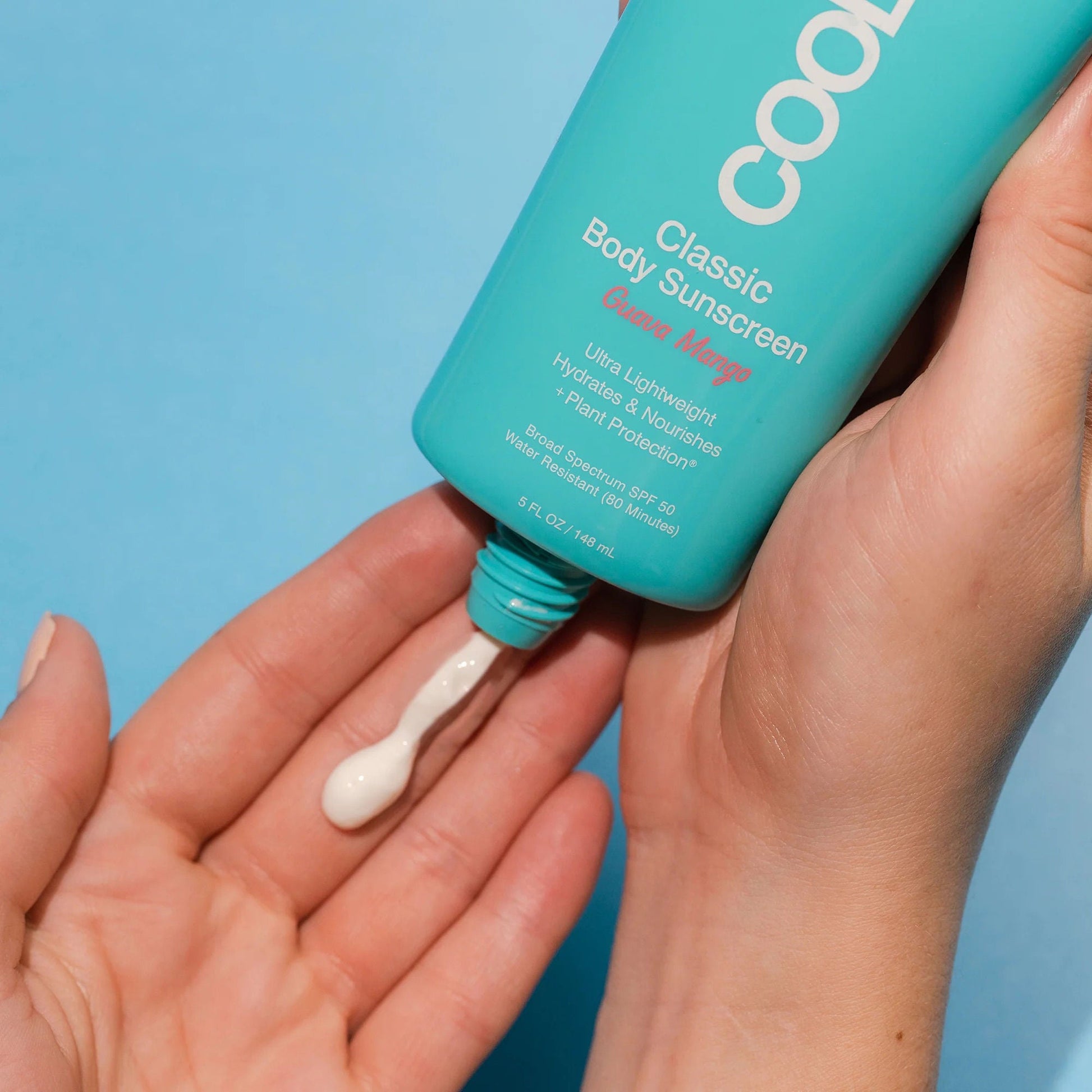 Coola® Classic Body Sunscreen Lotion SPF 50 Guava Mango Scent, Tube