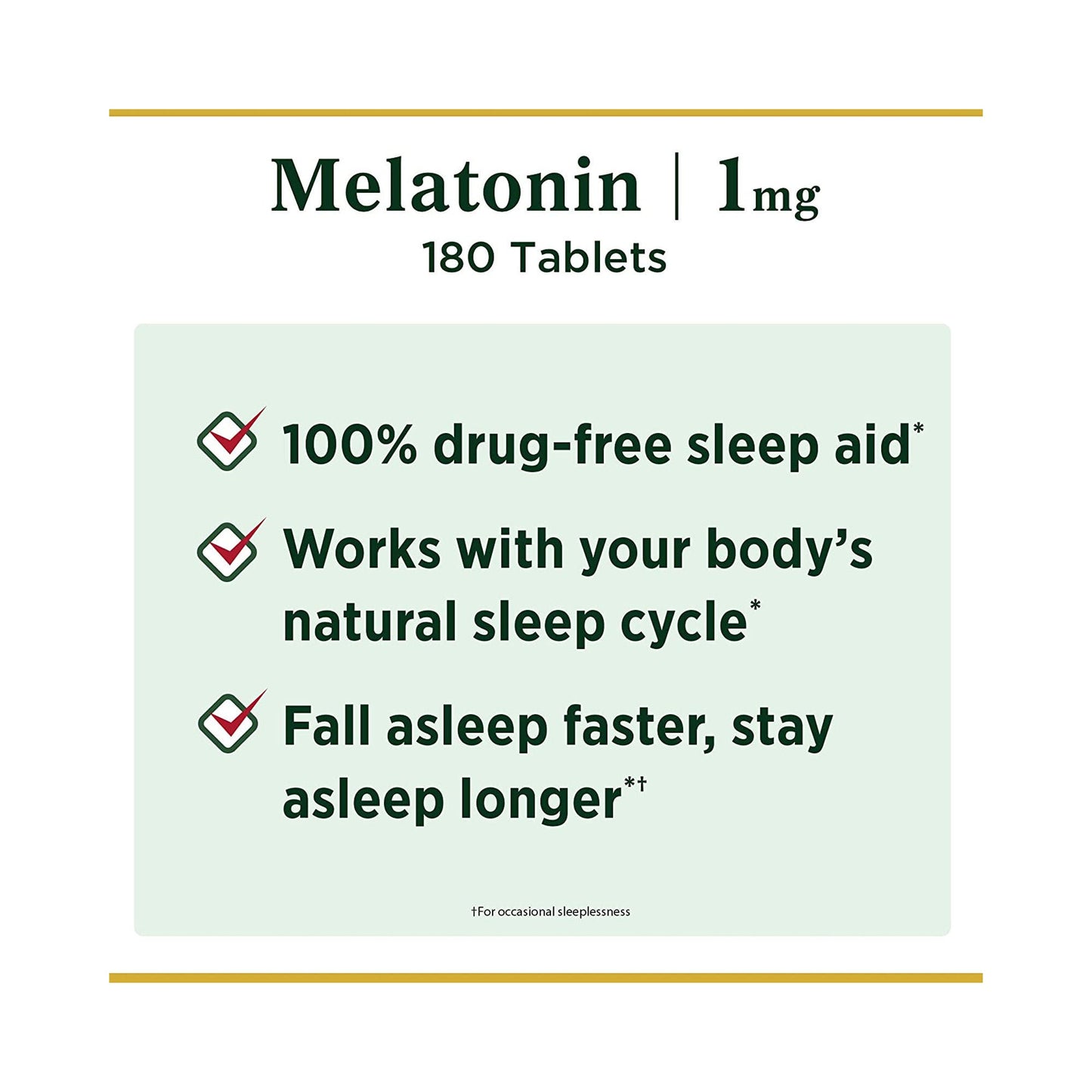 Nature's Bounty® Melatonin Natural Sleep Aid
