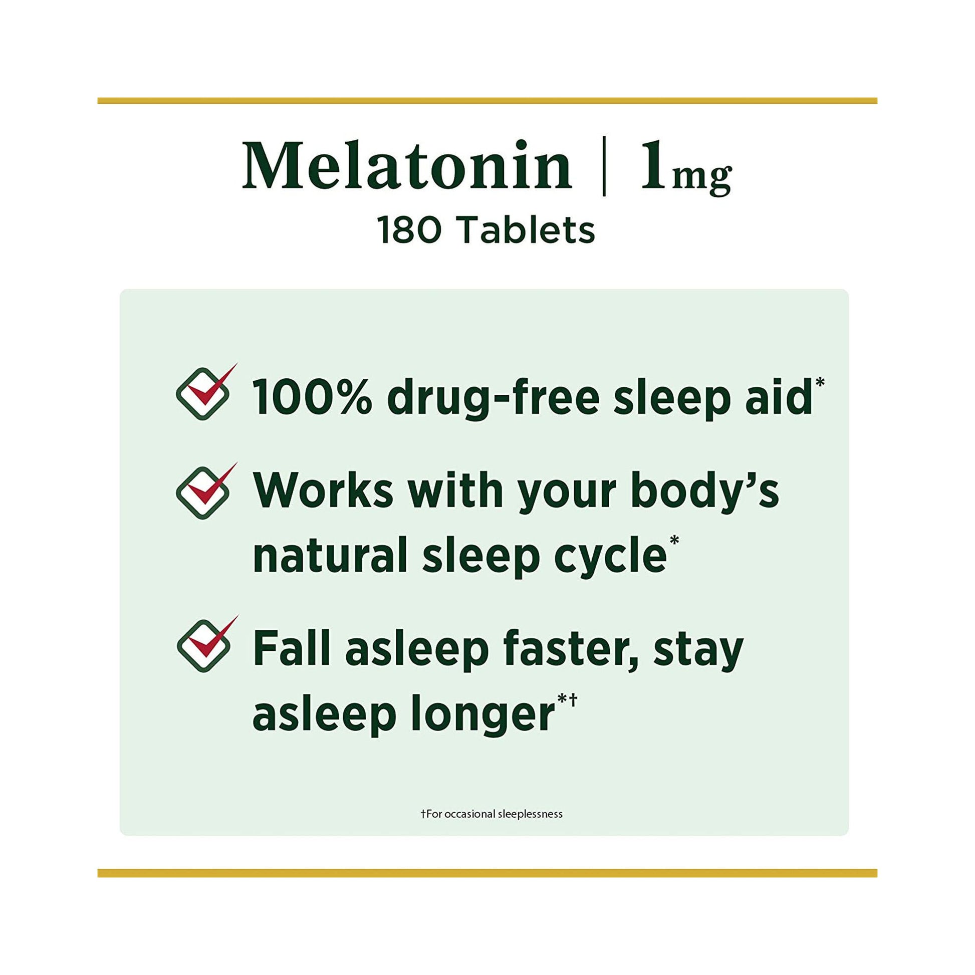 Nature's Bounty® Melatonin Natural Sleep Aid