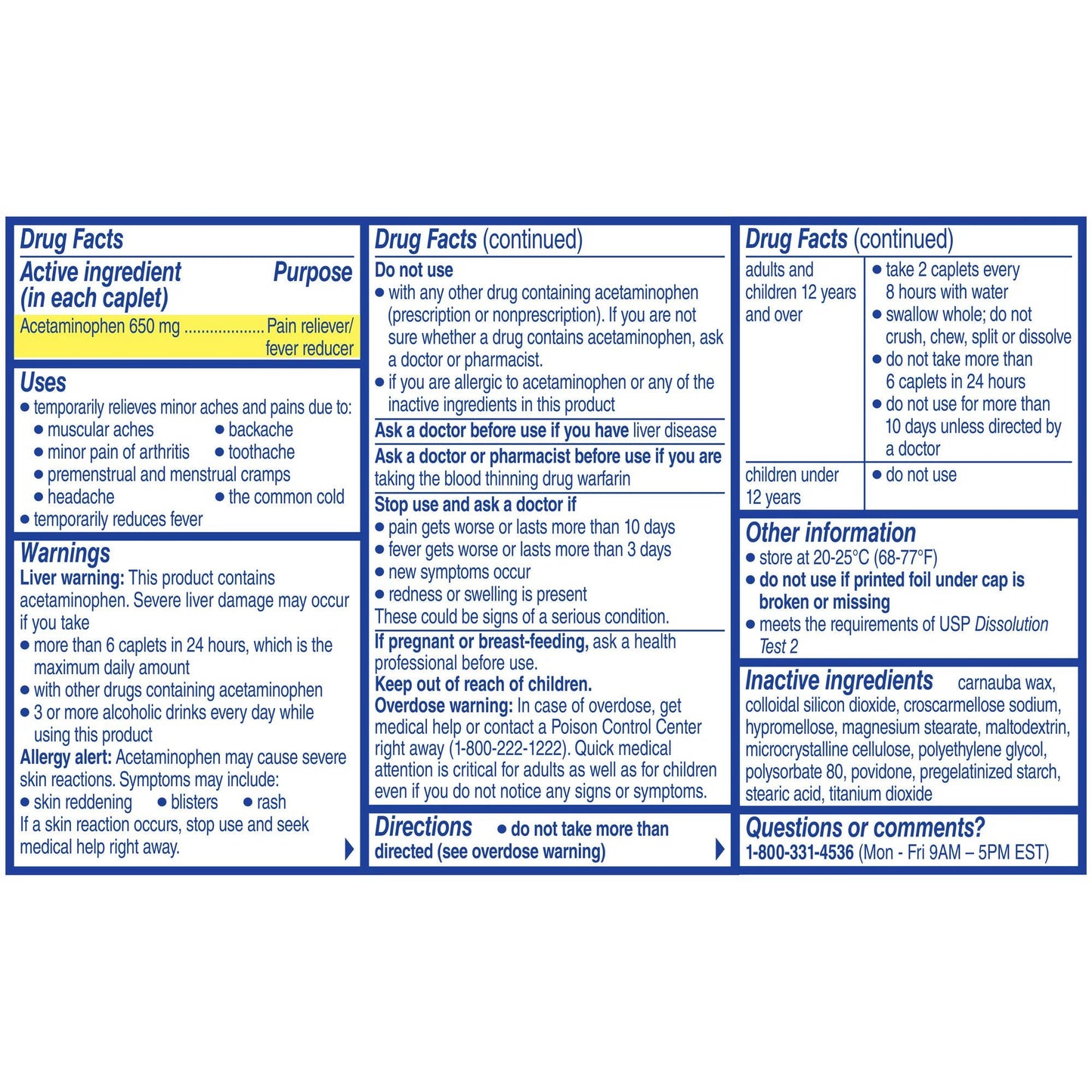 Midol Long Lasting Relief Caplets