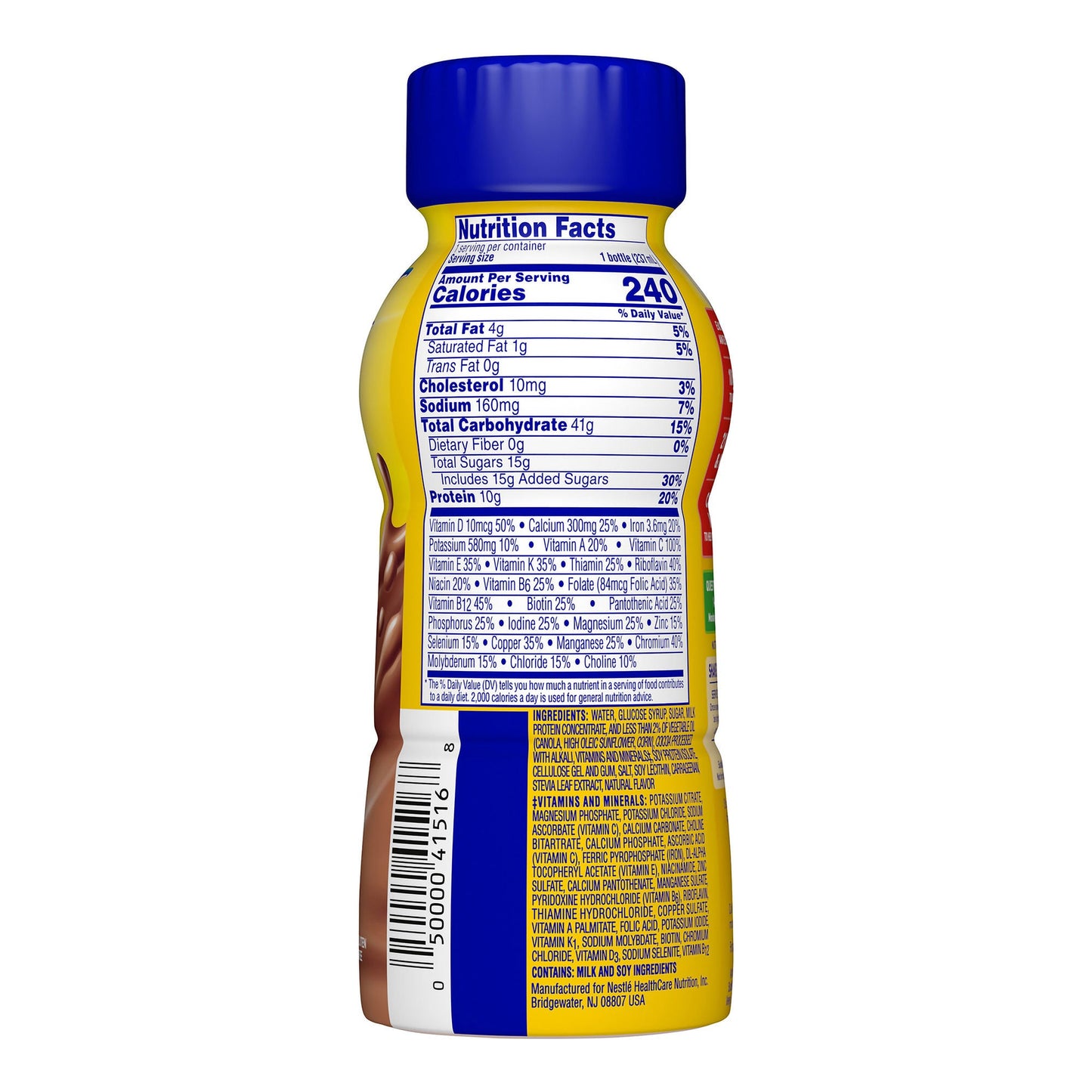 Carnation Breakfast Essentials® Chocolate Nutritional Drink, bottle