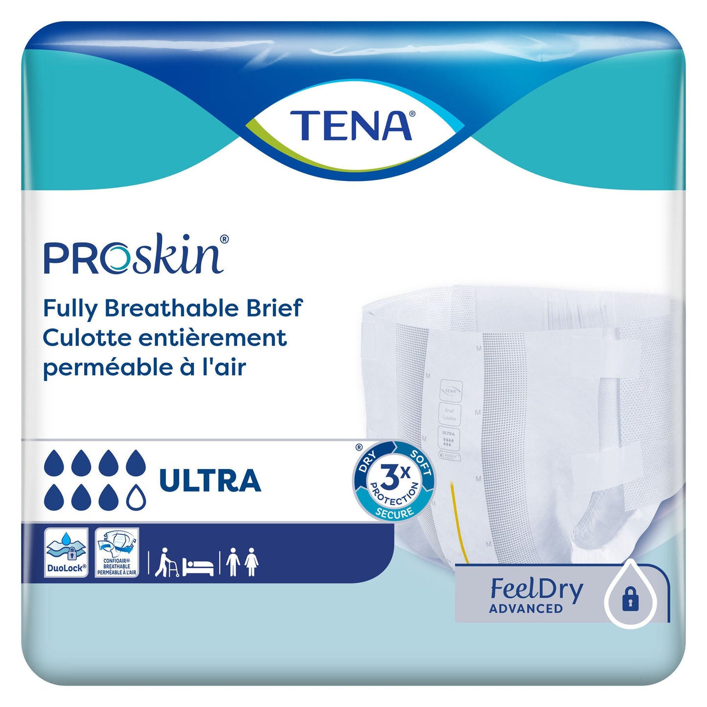 Tena® ProSkin™ Brief, Ultra Absorbency, Extra Large