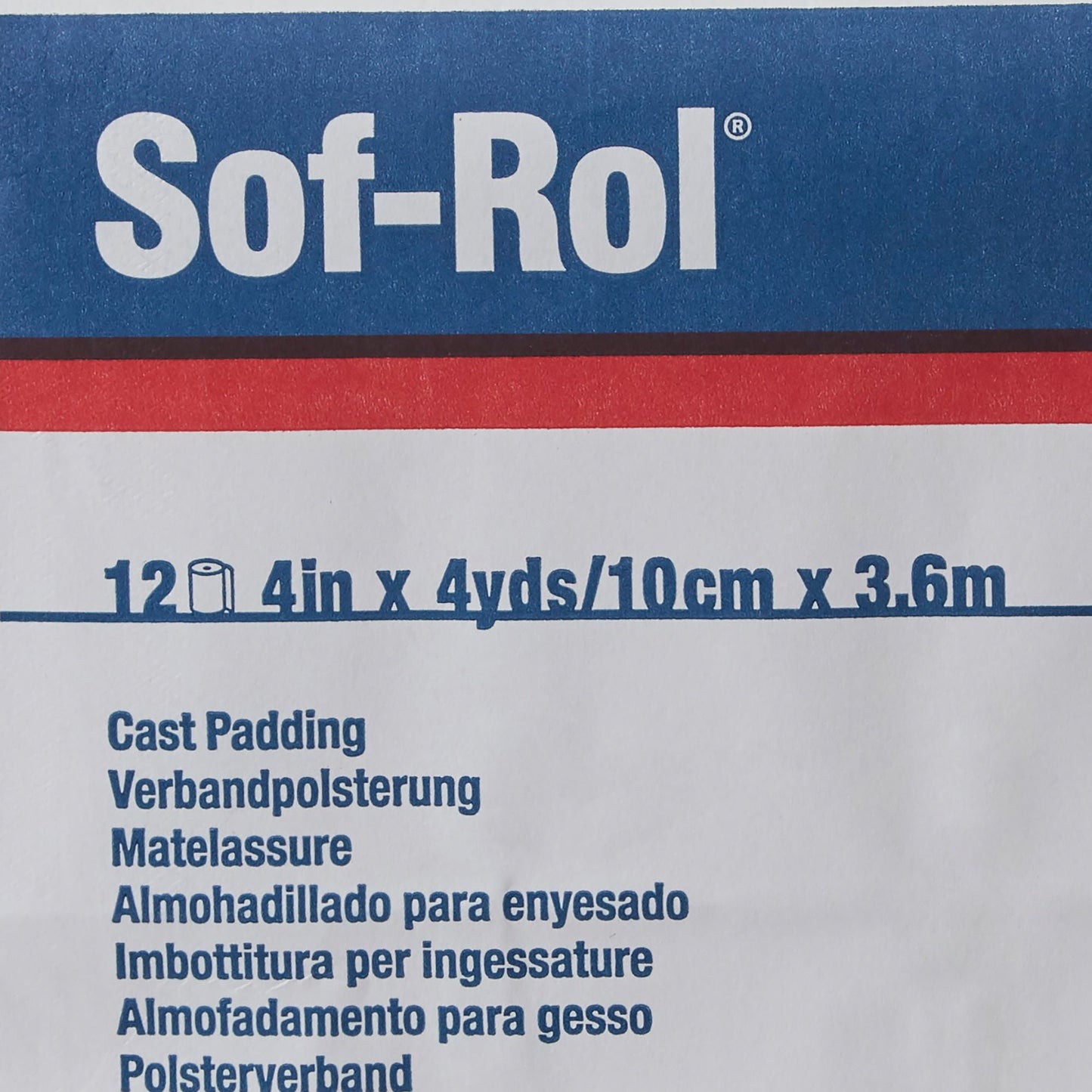 Sof-Rol® White Rayon Undercast Cast Padding