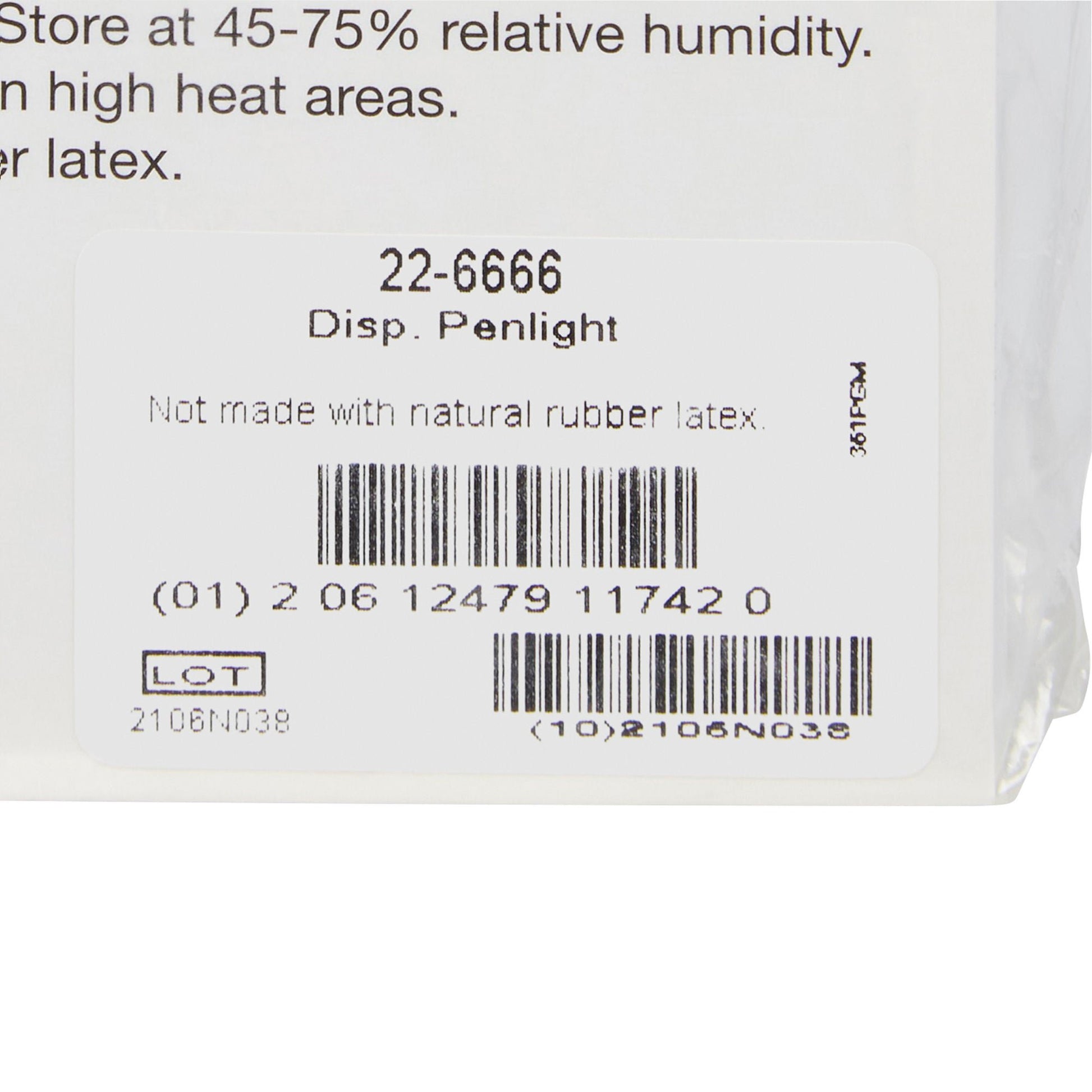 McKesson Disposable Penlight White Light, 4.5 Inch