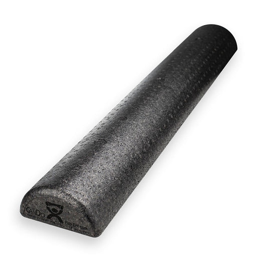 CanDo® Half-Round Foam Roller, Extra Firm