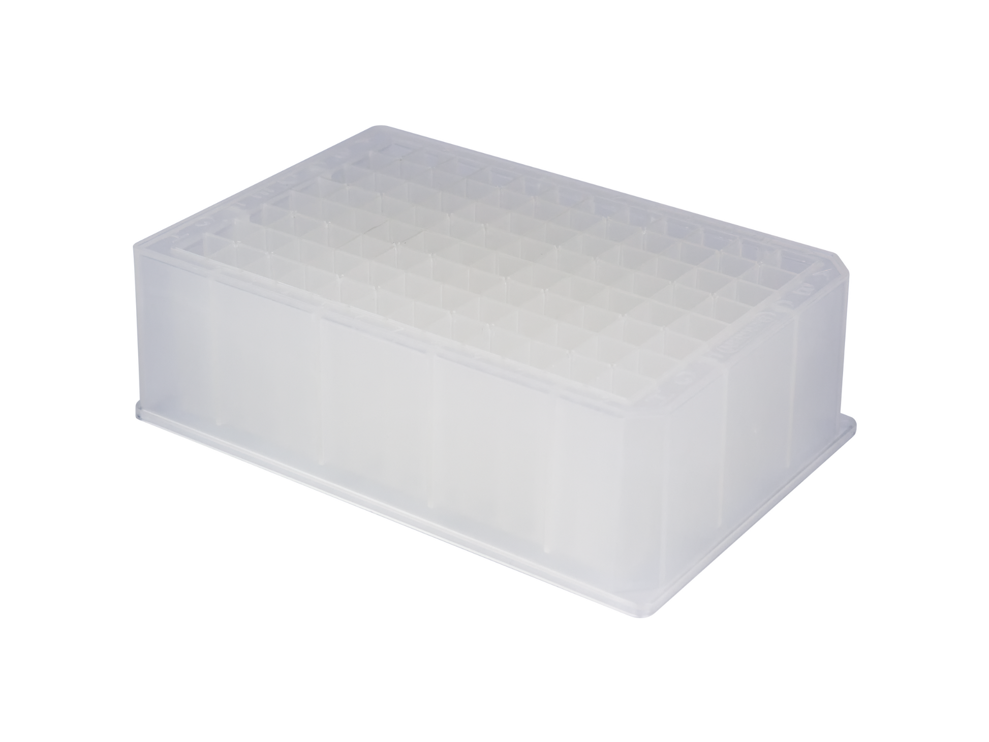 Caplugs® Evergreen 290-8556-08C — 96-Well Deep Well Microplates, Chamfered Bottom, 2.0 mL Well Volume, Non-Sterile