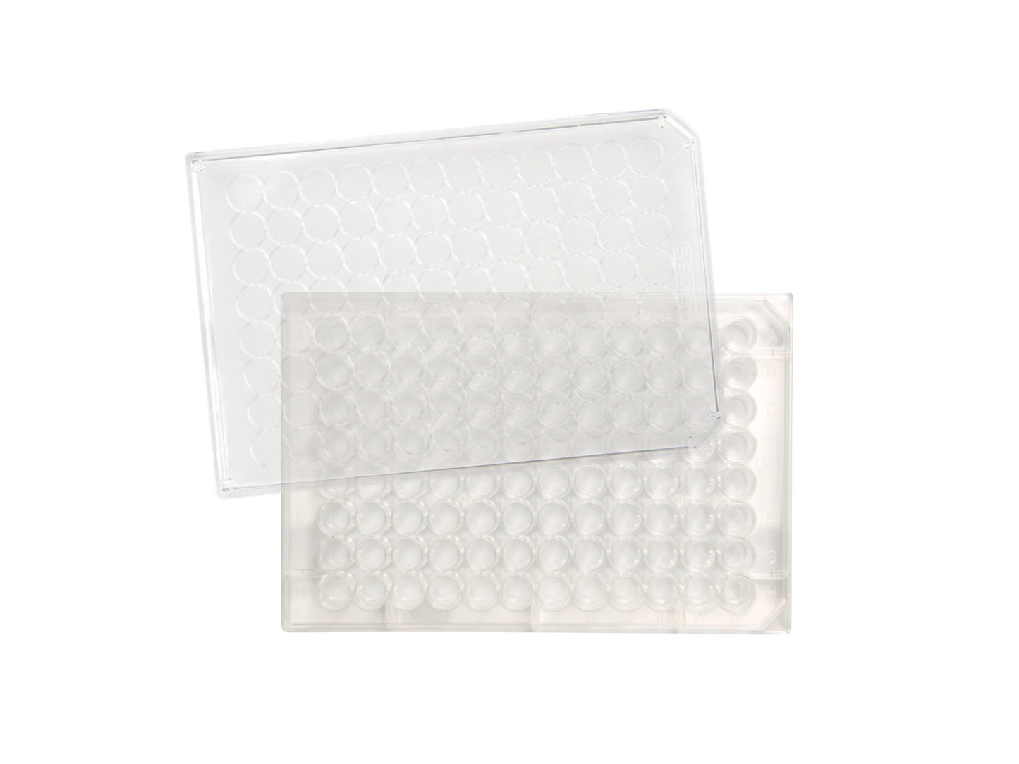 Caplugs Evergreen 222-8032-01R 96-Well Round Bottom Microplate with Lid Sterile PS Individually Packed MADE IN USA