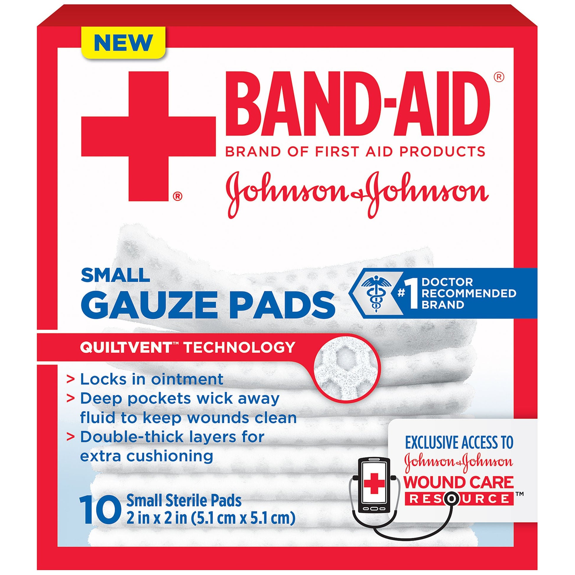 Band-Aid Gauze Sponge