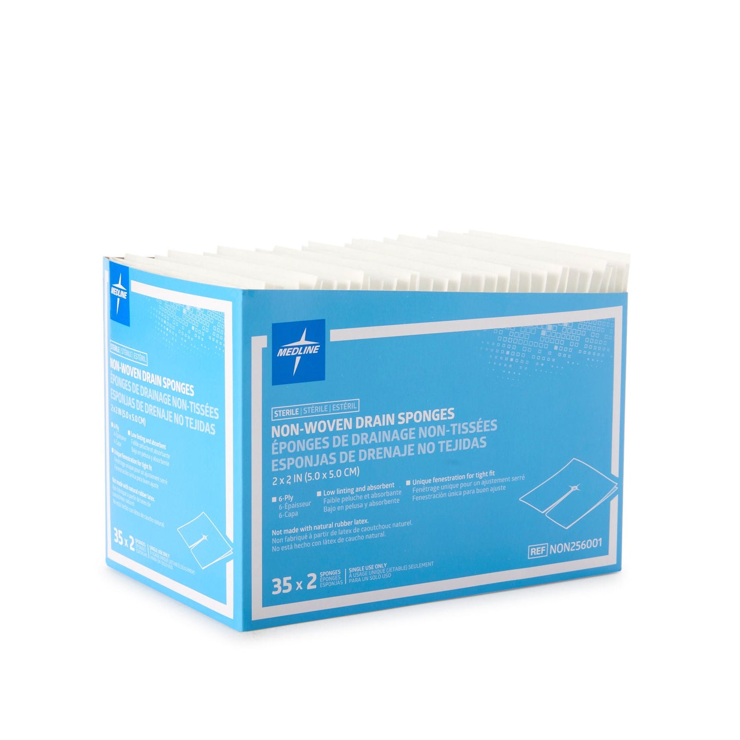 Medline I.V. Sponge 6-Ply