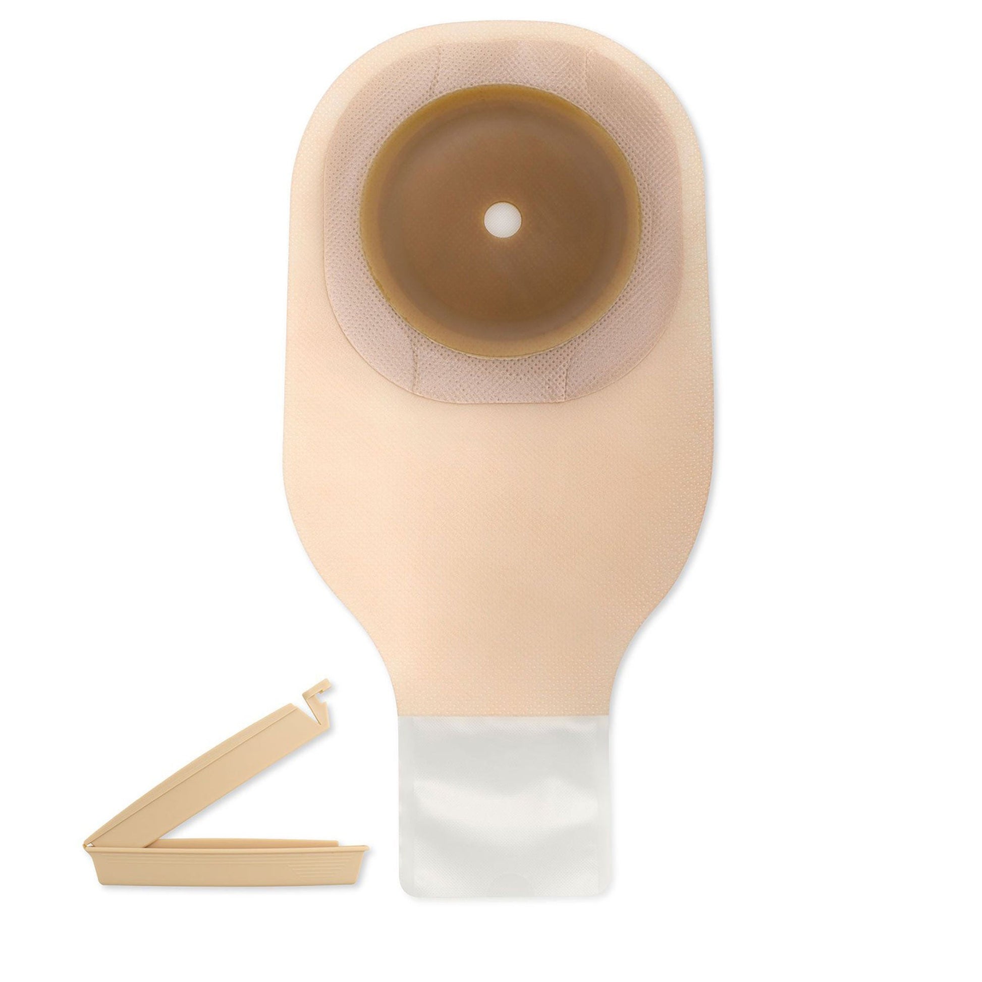 Premier™ Flextend™ 1-Piece Transparent Colostomy Pouch, Cut to fit up to
