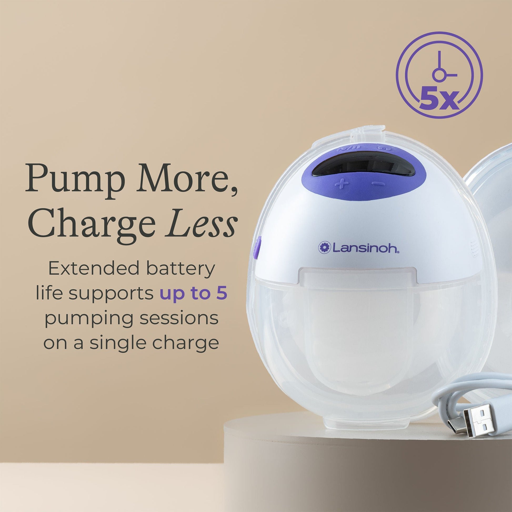 DiscreetDuo Flow Wearable Electric Breast Pump