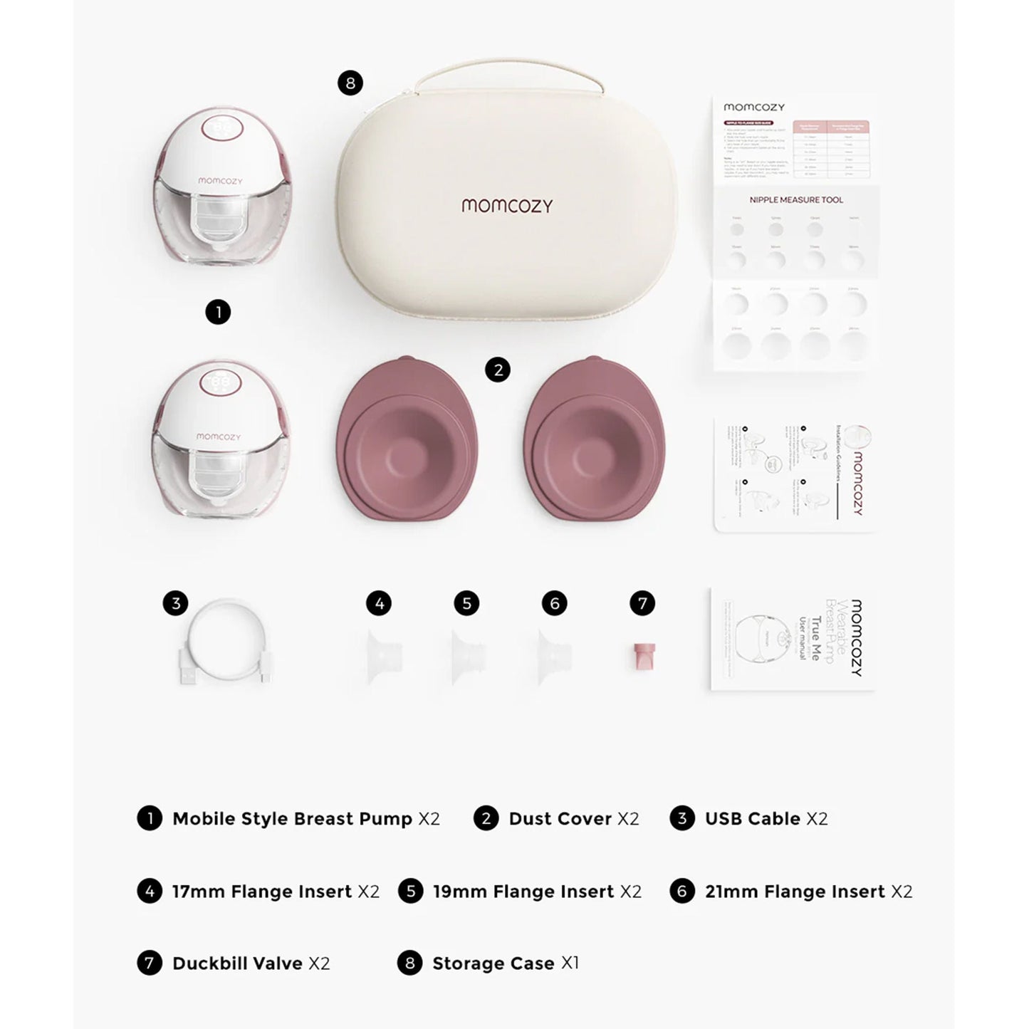 Momcozy Mobile Style M6 Hands Free Double Electric Breast Pump