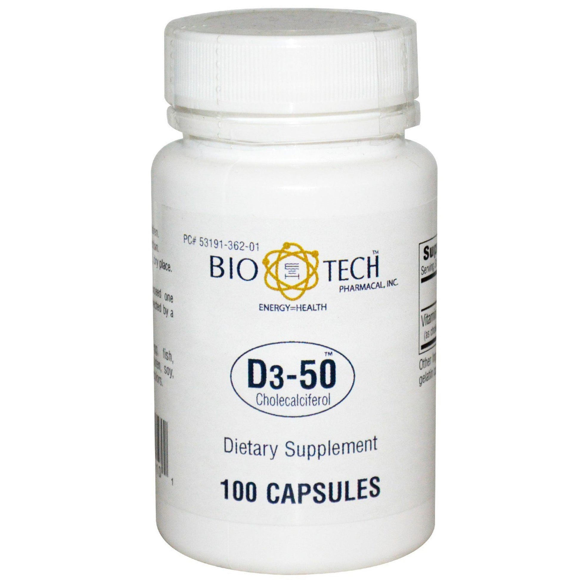 Bio Tech™ Vitamin D3-50 Supplement