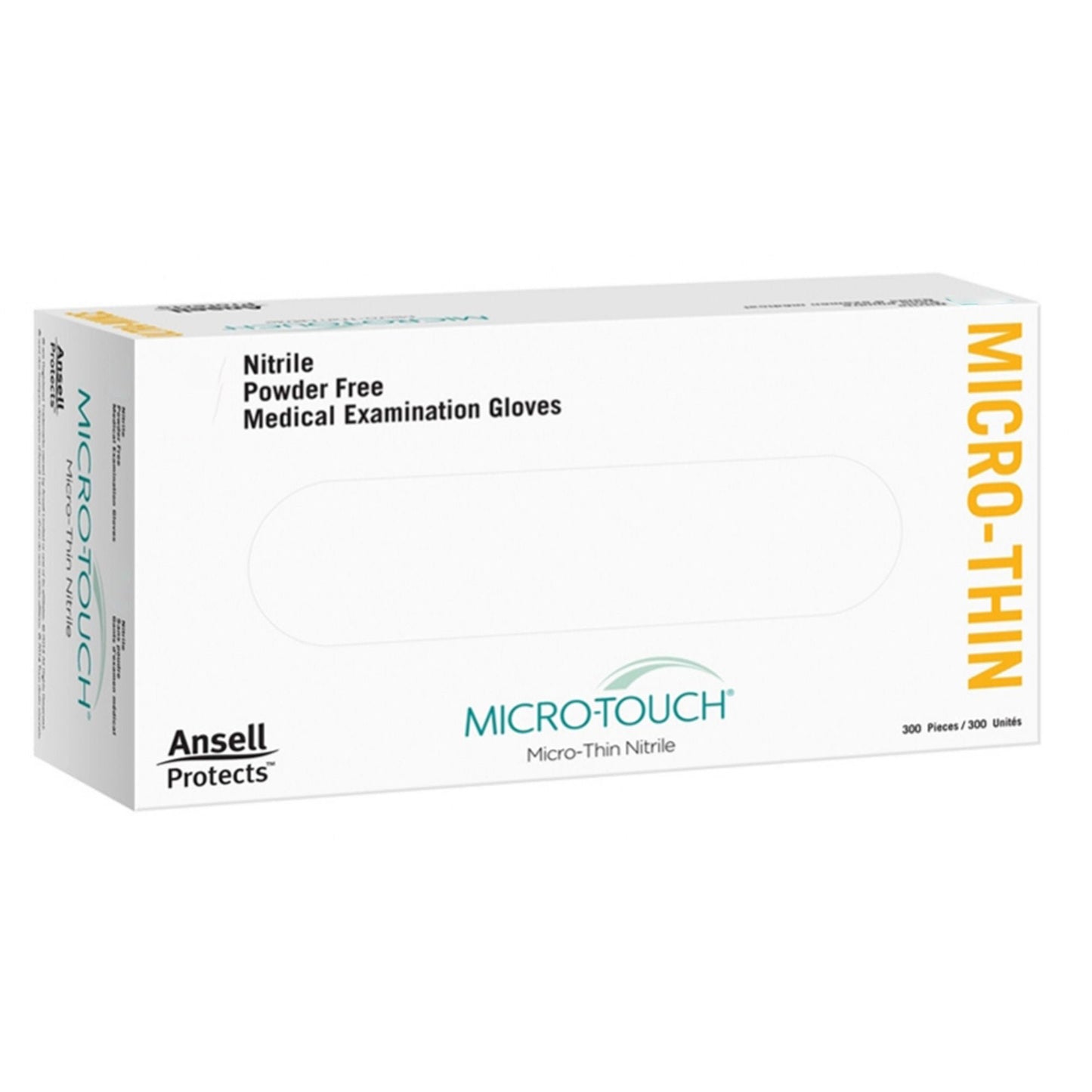 Micro-Touch® Micro-Thin Nitrile Exam Gloves, Blue - view 2