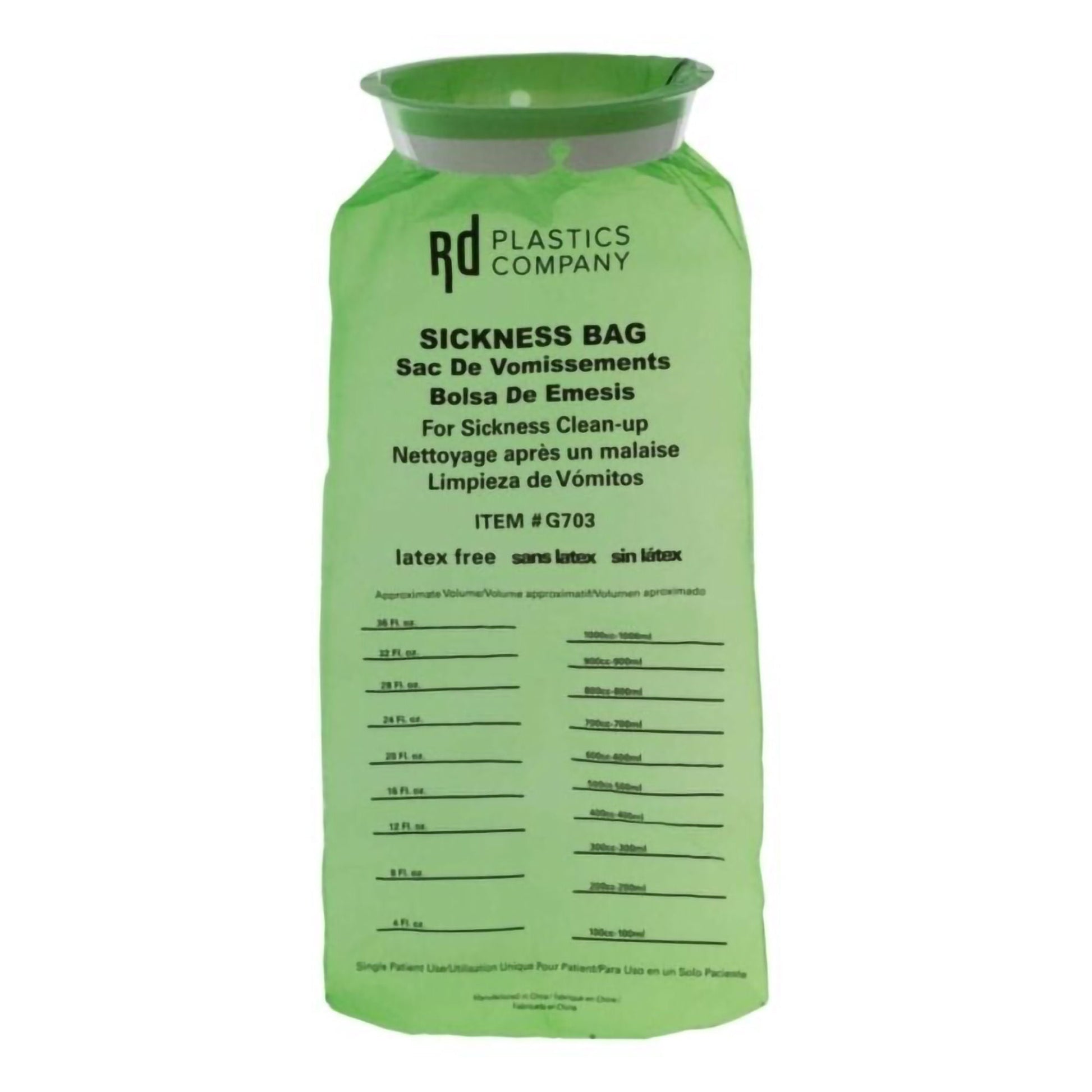 Emesis Bag Green