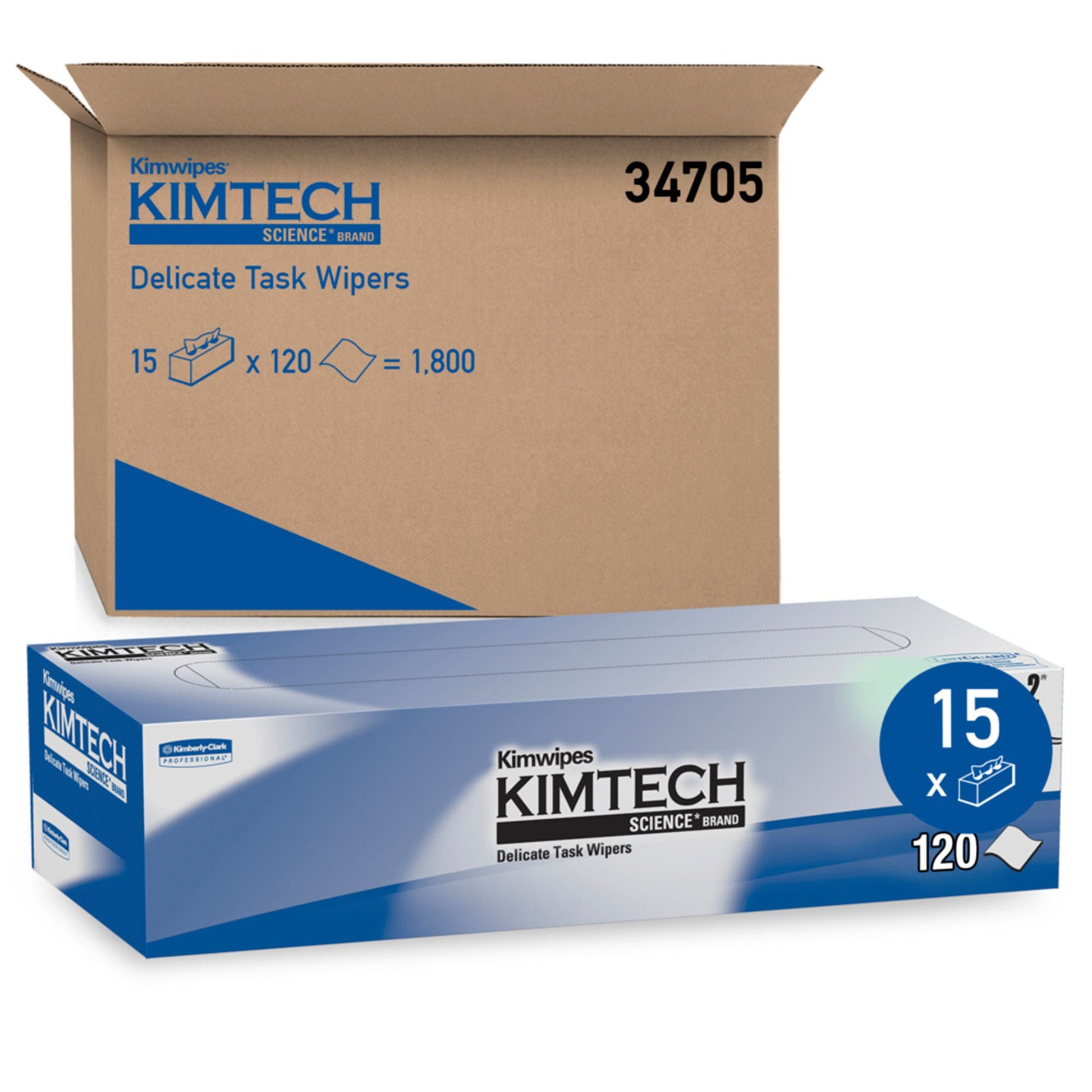 Kimtech Science™ Kimwipes™ Delicate Task Wipes, Two Ply