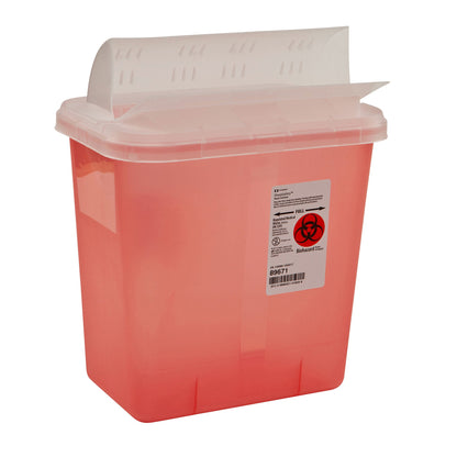 SharpSafety™ Multi-purpose Sharps Container, 2 Gallon