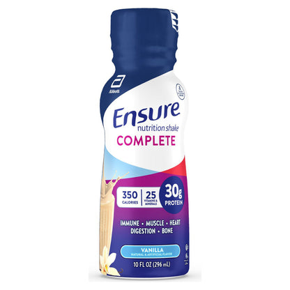Ensure Complete® Nutrition Shake, Vanilla, Bottle
