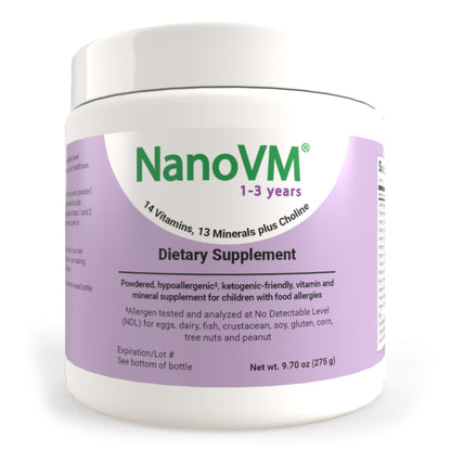 NanoVM® Dietary Supplement for 1 – 3 Years, 275-gram Jar